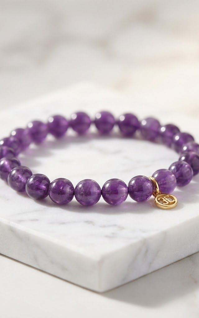 Natural Amethyst Bracelet