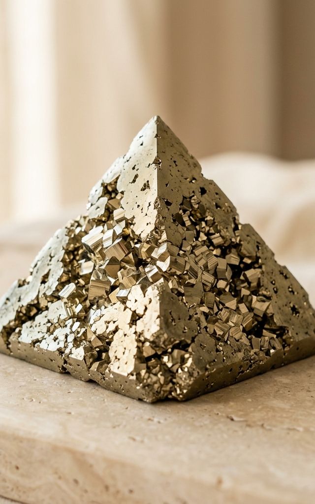 Raw Peruvian Pyrite Cluster for Wealth & Money Attraction